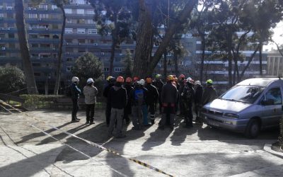 Finalizado Curso de iniciación a la trepa, Madrid 17-18 de febrero
