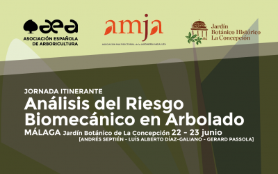 JORNADA ITINERANTE: RIESGO BIOMECÁNICO EN ARBOLADO – MÁLAGA 22-23 JUNIO