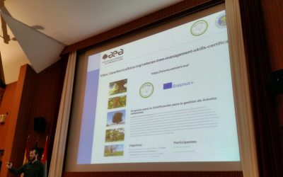 Estuvimos en el Curso de especialización y Gestión en árboles y arboledas singulares, organizado por CENEAM VALSAIN (Segovia)