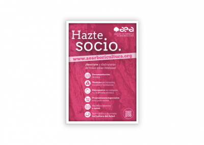 Flyer “Hazte Socio AEA”