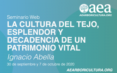 SEMINARIO WEB: LA CULTURA DEL TEJO, ESPLENDOR Y DECADENCIA DE UN PATRIMONIO VITAL. IGNACIO ABELLA. 30/09/2020 Y 7/10/2020
