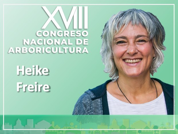 Heike Freire, ponente de la sesión presencial del Congreso Nacional de Arboricultura