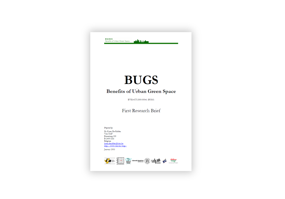 Benefits of Urban Green Spaces (BUGS)
