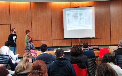 Primera jornada del Taller de raíces en árbol urbano, con Claire Atger