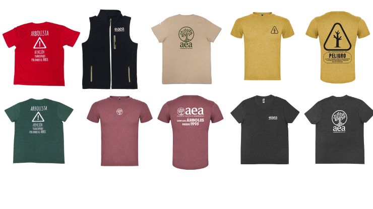 Nuevos productos en la tienda online AEA: camisetas y chaleco softshell