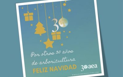 ¡Feliz Navidad! Por otros 30 años de arboricultura con la AEA