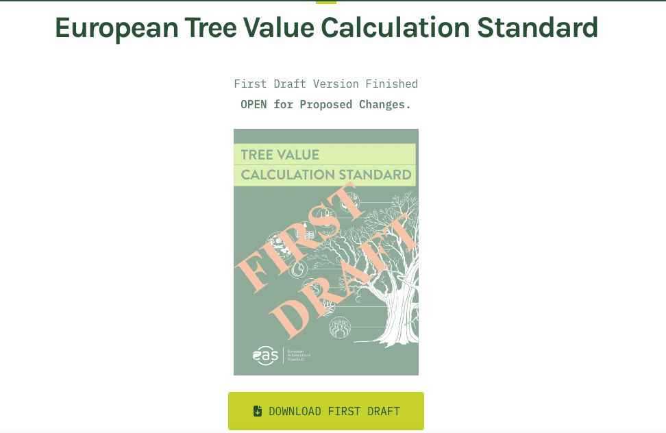 Estándar Europeo sobre el valor del árbol
