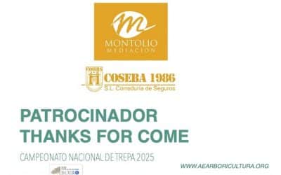 MONTOLIO MEDIACIÓN-COSEBA 1986: Patrocinador de premio “THANKS FOR COME” en el Campeonato de Trepa 2025