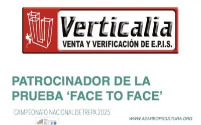 Verticalia, patrocinador de la prueba “face to face” en el Campeonato de Trepa 2025