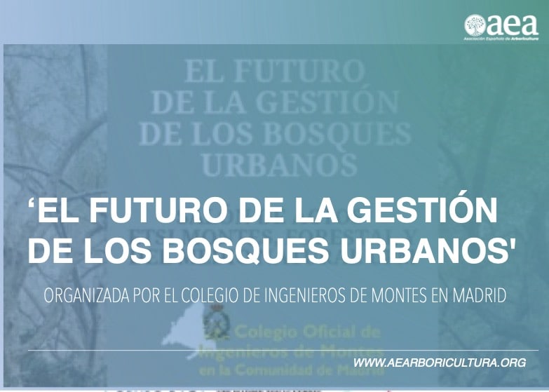Jornada ‘EL FUTURO DE LA GESTIÓN DE LOS BOSQUES URBANOS’
