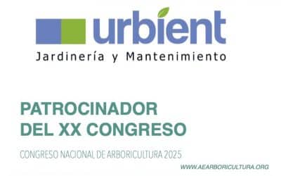 Urbient, patrocinador del Congreso Nacional de Arboricultura 2025