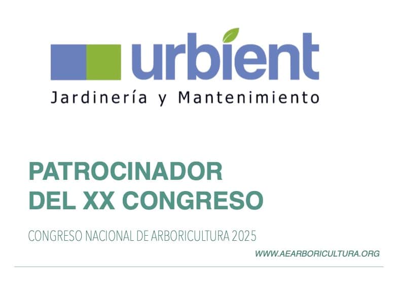 Urbient, patrocinador del Congreso Nacional de Arboricultura 2025