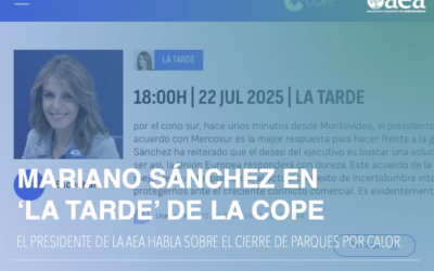 El Presidente de la AEA Mariano Sánchez, en La Cope