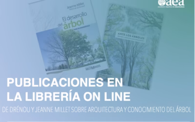 Dos publicaciones sobre arquitectura y conocimiento de los árboles en la librería on line AEA
