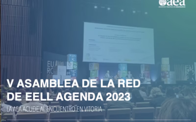 La AEA acude a la ‘V Asamblea de la Red de Entidades Locales Agenda 2030’ en Vitoria