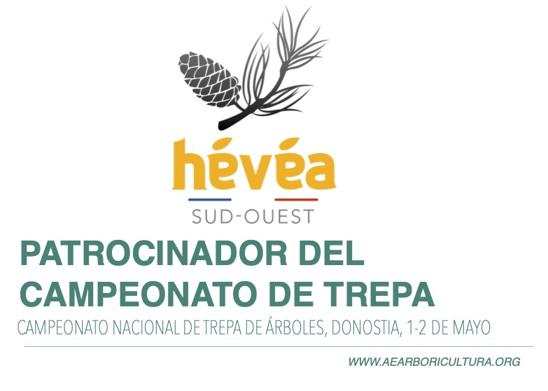 Hévéa, patrocinador Oro del Campeonato Nacional de Trepa 2026 en Donostia