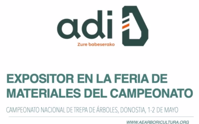 Adi, expositor del Campeonato Nacional de Trepa 2026 en Donostia
