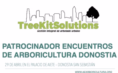 Treekitsolutions, patrocinador de los ‘Encuentros de Arboricultura. Donostia. Gestión y toma de decisiones en el arbolado urbano’