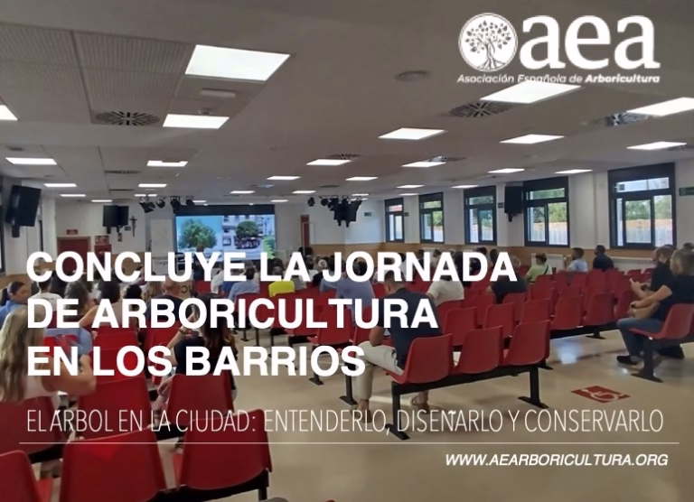 Concluye la jornada del Ayuntamiento de Los Barrios ‘El árbol en la ciudad: claves para entenderlo, diseñarlo y conservarlo’