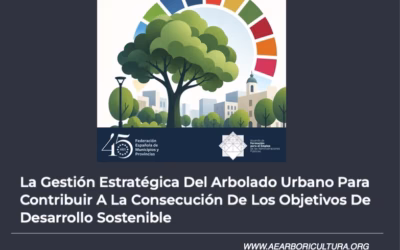 La AEA colabora en la jornada de la FEMP ‘La gestión estratégica del arbolado urbano  para contribuir a la consecución de los  objetivos de desarrollo sostenible’