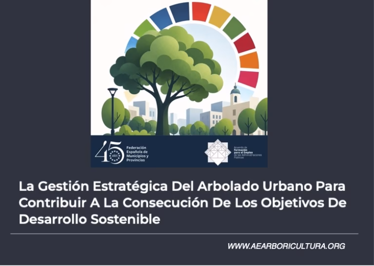 La AEA colabora en la jornada de la FEMP ‘La gestión estratégica del arbolado urbano  para contribuir a la consecución de los  objetivos de desarrollo sostenible’